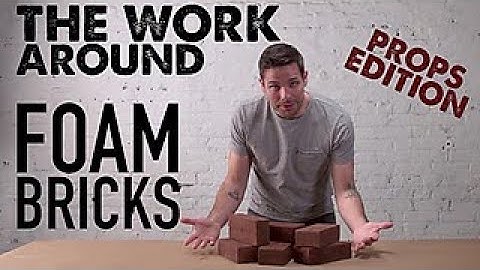 The Work Around: How to Make Foam Bricks | HGTV