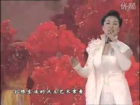彭麗媛《百花迎春》（2004）.mpg--中國第一夫人