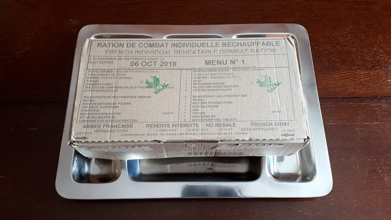 Rare 24 Hour French RCIR Halal Menu #1- Part 2 (New Camera/Phone) - YouTube