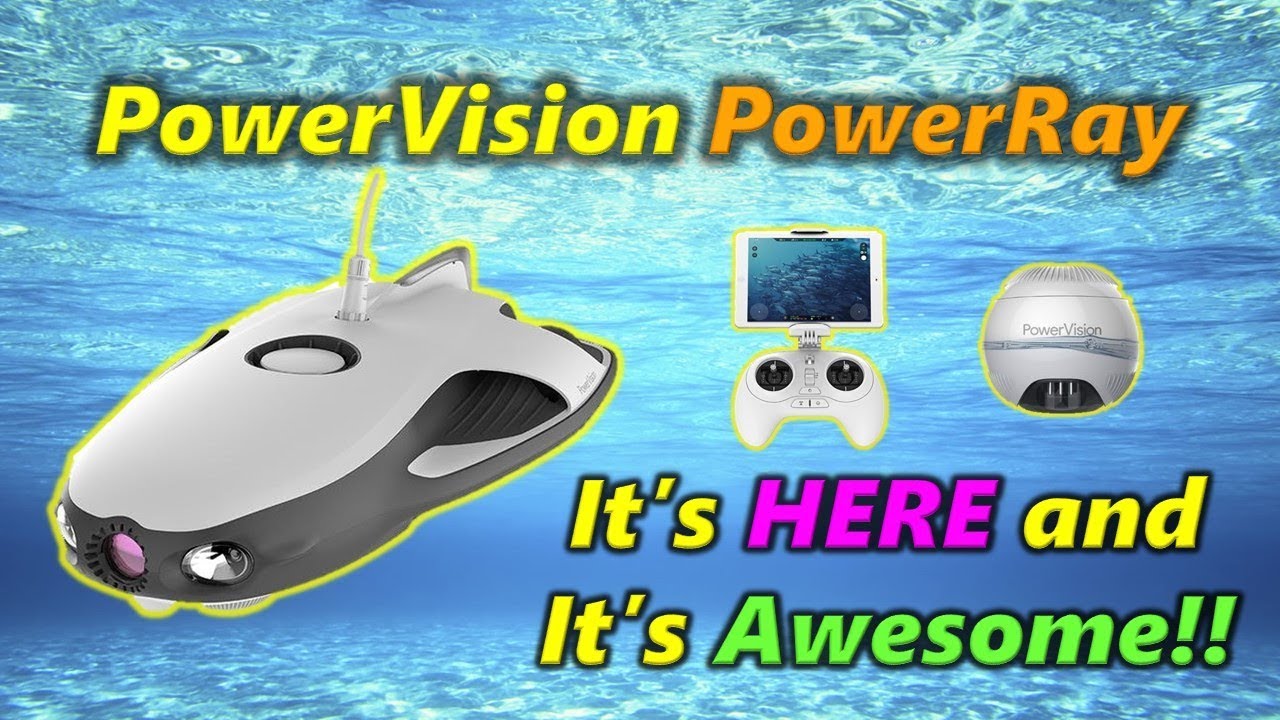A Drone That Swims! - PowerVision PowerRay - Unboxing and Overview
