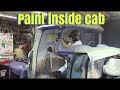 Paint inside cab c10 chevy