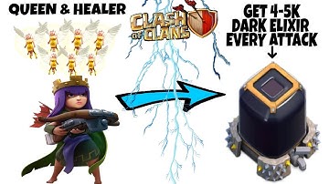 Clash of Clans- How to get Dark Elixir Fast || Great Strategy For Th9 & Th10 || 1Attack  4-5k Dark