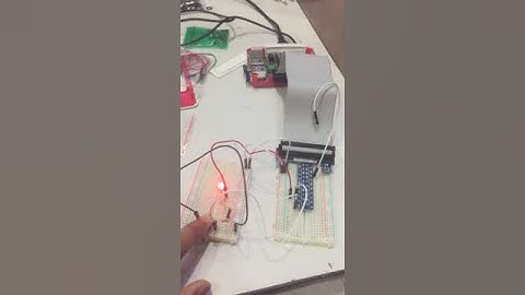LED + Push Button + Raspberry Pi = Blink an LED