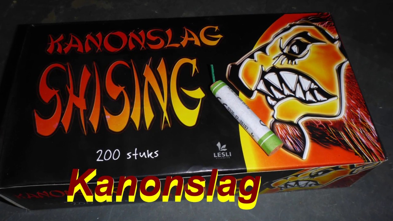 Vuurwerk Kanonslag Shising Overdag