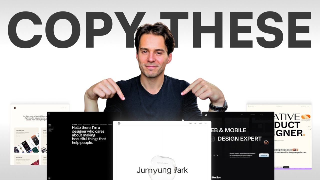5 UX/UI Portfolios You SHOULD Copy - YouTube