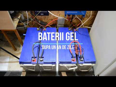 Baterii Gel-Dupa un an de zile