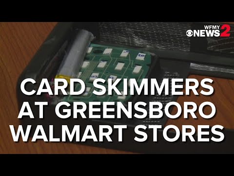 Bluetooth card skimmers found at Greensboro Walmart stores - YouTube