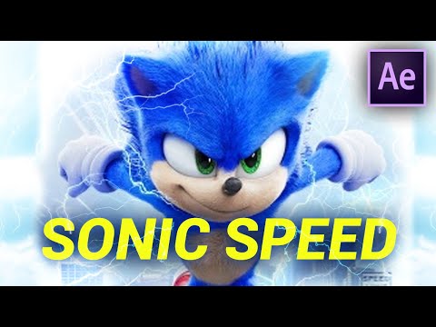 Run Super Fast Like Sonic In After Effects Youtube - roblox speed run sanic hegehog youtube
