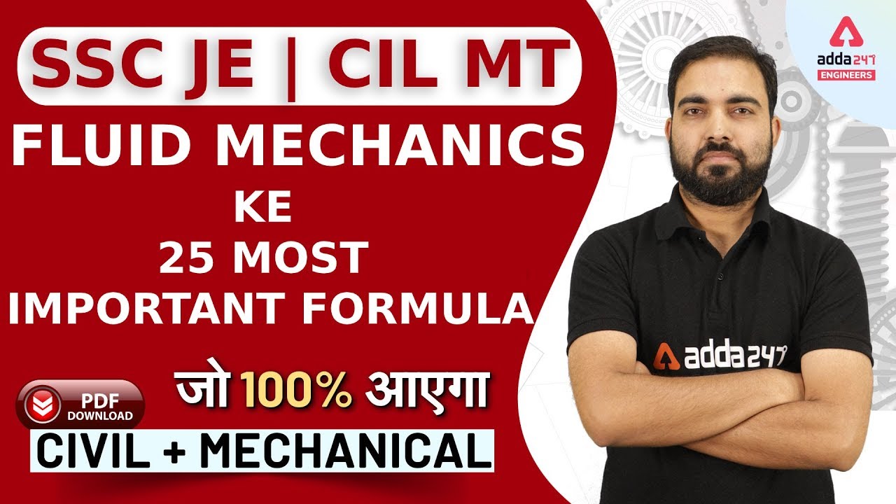 most important civil engineering formulas