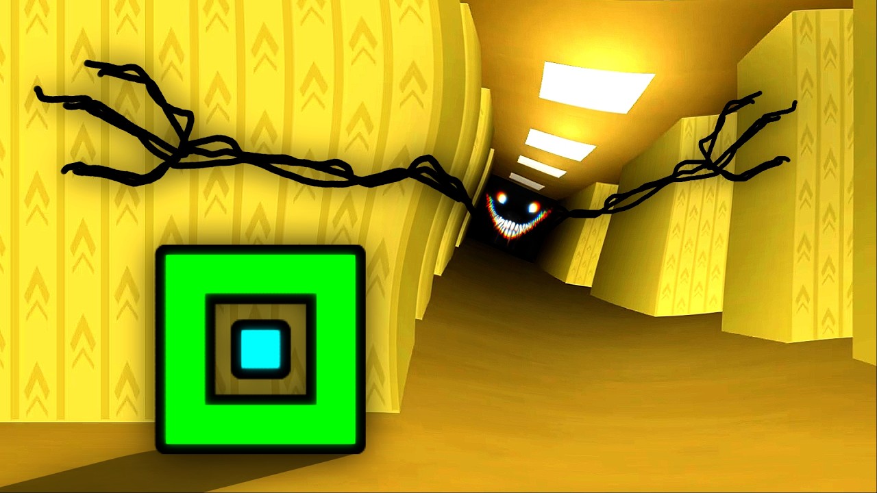 How I Built the Backrooms In Geometry Dash