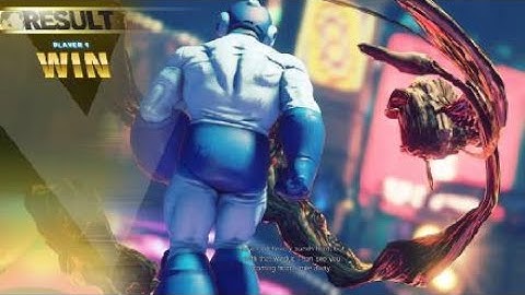 STREET FIGHTER V | Mega Man vs Gutsman