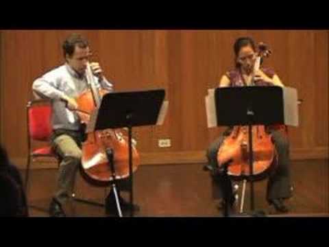 Sonata de Boccherini para 2 cellos. I. Allegro