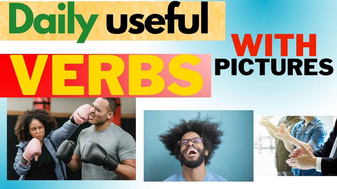 50 important english verbs in english for daily conversation begginers ...