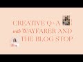 Creative qa with arial garcia from the blog stop