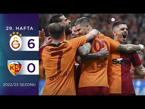 Galatasaray (6-0) Y. Kayserispor | 29. Hafta - 2022/23