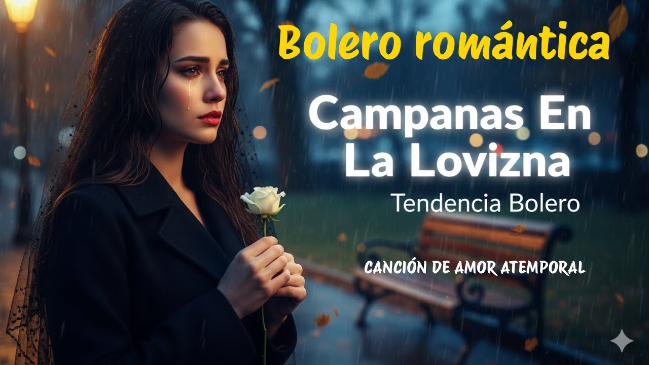 Campanas En La Llovizna, Bolero Romántico Triste, Amor De Juventud Perdido, Tendencia Bolero