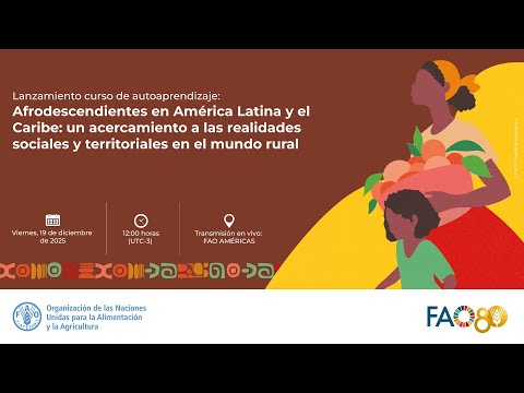 Lanzamiento curso "Afrodescendientes en Am&eacute;rica Latina y el Caribe"