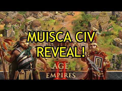 Muisca Civ Reveal Tech Tree Bonuses AoE2 DE The Last Chieftains 