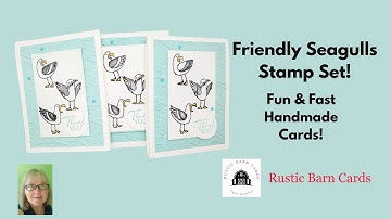 Sale-A-Bration Friendly Seagulls - Handmade Card Inspiration & Ideas!