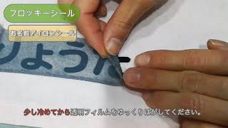 フロッキシール ご使用方法
