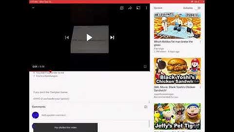 Eyyy, look, Thomas Hager’s first video!