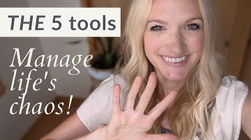 THE 5 productivity tools I HIGHLY recommend! ✔️ Manage tasks + life with less chaos! 🙌 (W/ Q+A!)