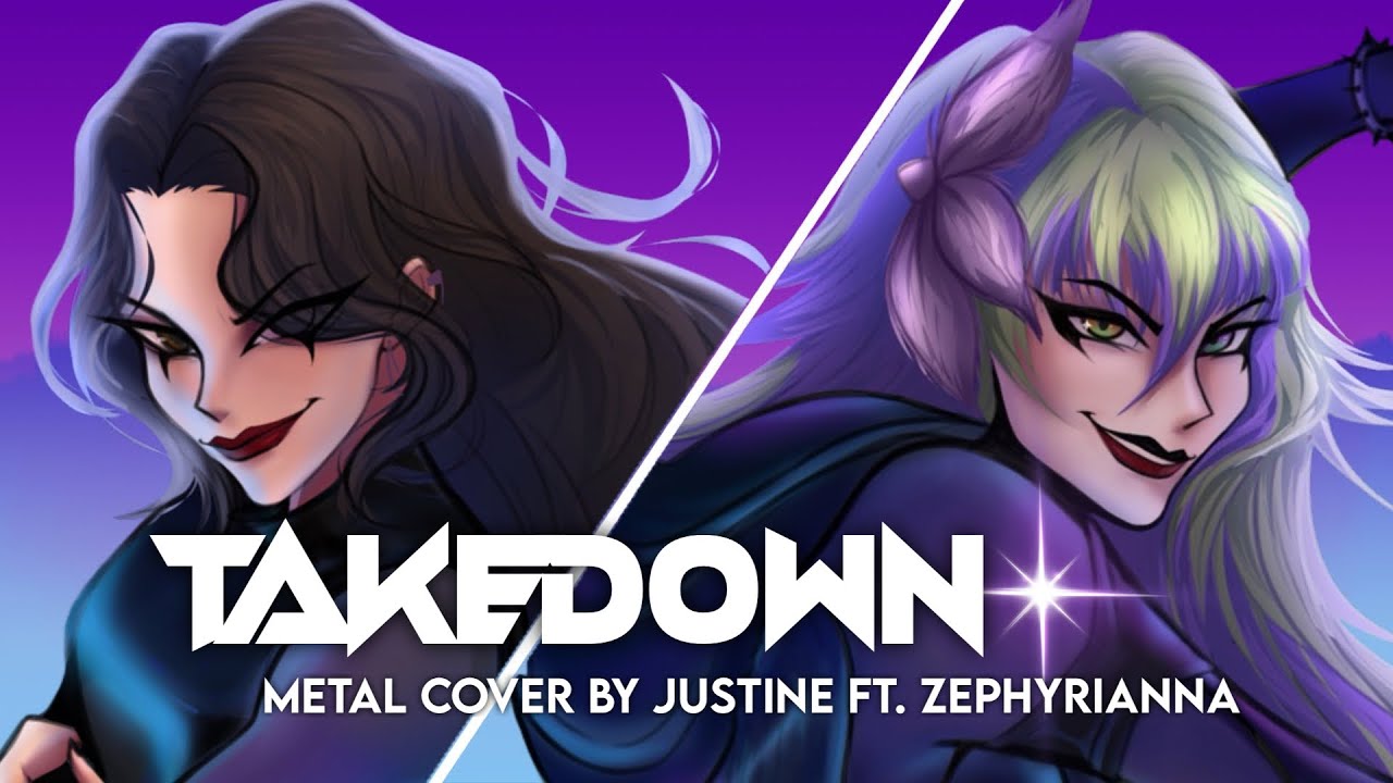 TAKEDOWN | KPop Demon Hunters | Metal Ver. by Justine ft. 