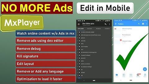 Edit layout in any app #mxplayer #mxtakatak #mtmanager #apktool #android #mxpro