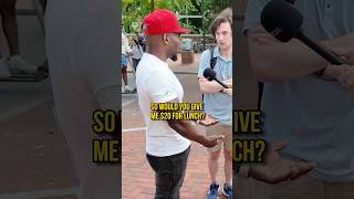 Student Reverses Stance On Reparations In 60 Seconds