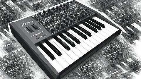 The beauty and the beast - Arturia Minibrute demo