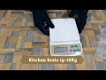 kitchen scale Multipurpose scale 1g-10kg with led unboxing and Review #toolstationPakistan