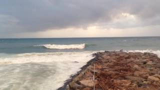 Temporal des de la desembocadura del Besòs 17/12/2016 2/2