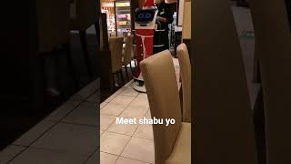 Serving Robot |Meet Shabu Yo|Shabushabu Japan