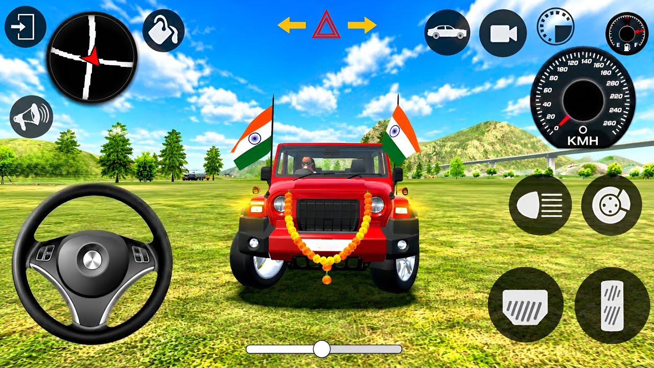 Modified Mahindra Thar Car Games: Indian Cars (Gadi Wala Game) - Car Games Android Gameplay 2026