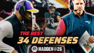 The Top Three 34 Defensive Playbooks for Madden 26 Quick Sim