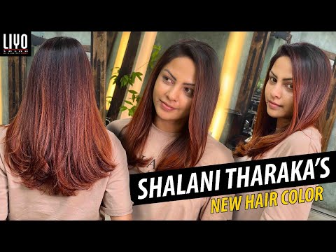 Shalani Tharaka's New Hair Color #shalanitharaka