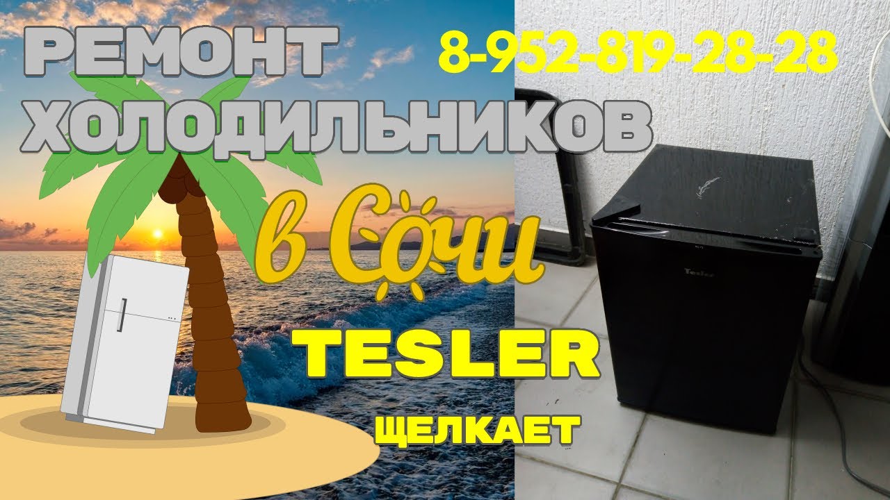 Холодильник Tesler не включается