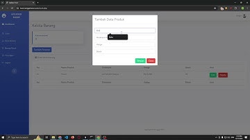 UAS Pemrograman Web - Aplikasi Kasir