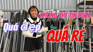 Không thể tin được dầm thuổng cuốc xẻng đẹp quá, lại còn rẻ