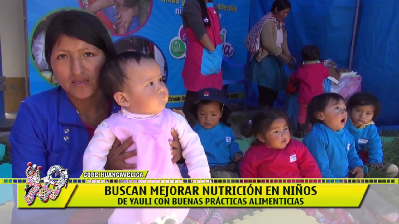 BUSCAN MEJORAR NUTRICIÓN EN NIÑOS DE YAULI CON BUENAS PRÁCTICAS ALIMENTICIAS regional pokemon