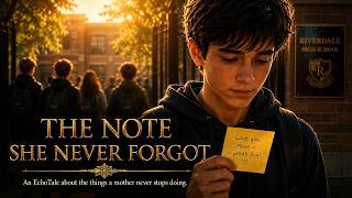 Celebrity The Note She Never Forgot | EchoZone Hub Wealth