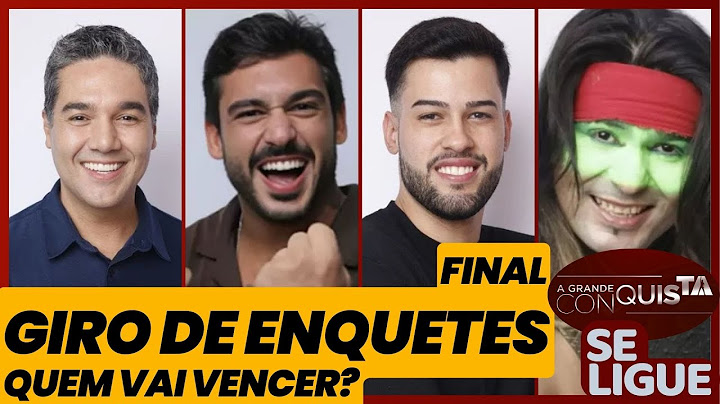 A Grande Conquista - Giro de Enquetes! Fernando, Hadad, Kaio e Rambo quem VAI VENCER?