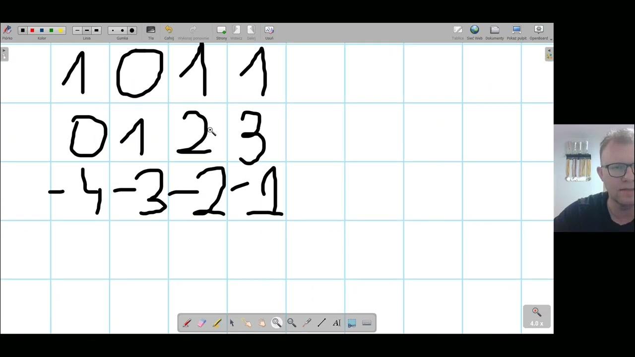 Zamiana liczby z systemu dwójkowego na dziesiątkowy YouTube