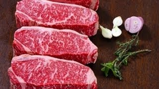 Wagyu Beef NY Strip Loin - how to trim