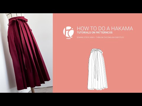 Vídeo: Como Costurar Um Hakama