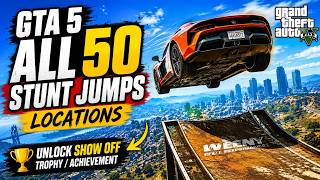 GTA 5 - All 50 Stunt Jumps Locations | Story Mode