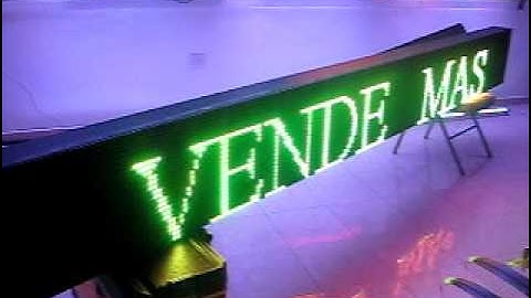 Anuncio de Leds Acintrade