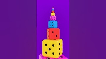 🎲 Endless Dice Tower Zoom | Hypnotic Infinite Loop 🌀