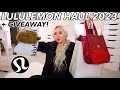 $600+ lululemon try-on haul + GIVEAWAY! *US &amp; INTERNATIONAL*