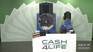 Cash4Life Drawing 02-23-2021 Cash4Life Drawing 02-23-2021
